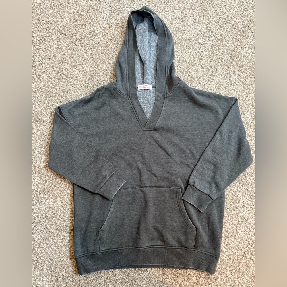 Dark Gray Hooded Sweatshirt